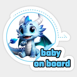 baby on board Sticker